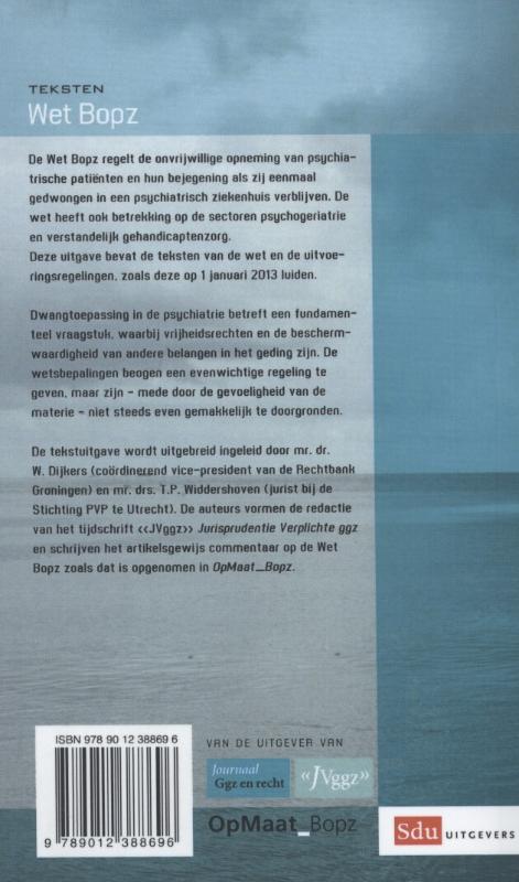 Achterkant van Editie 2013