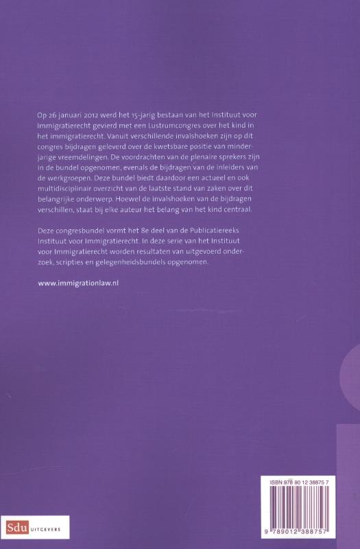 Achterkant van Het kind in het immigratierecht