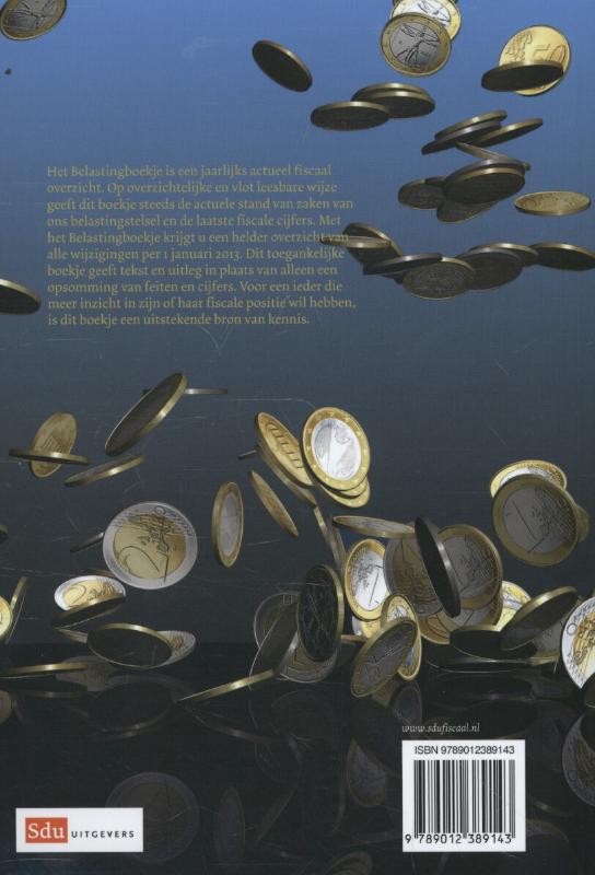 Achterkant van 2013