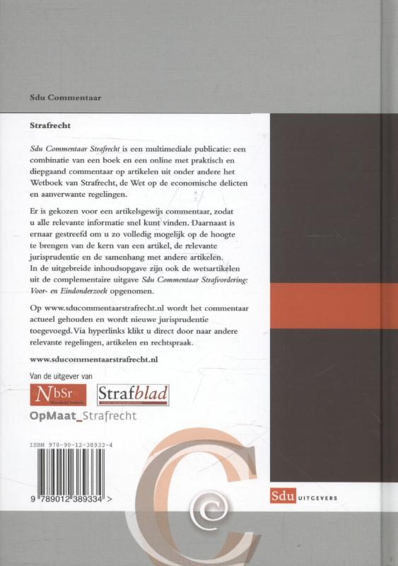 Achterkant van 2013