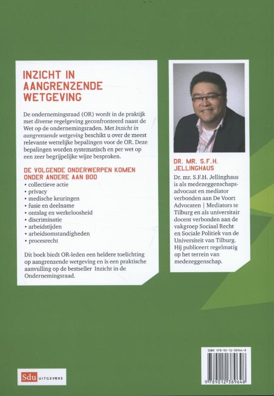 Achterkant van Inzicht in de aangrenzende wetgeving