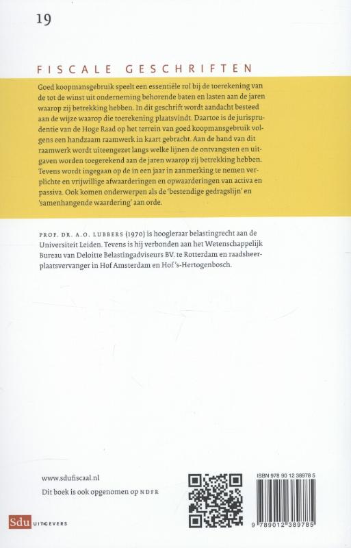 Achterkant van Editie 2012