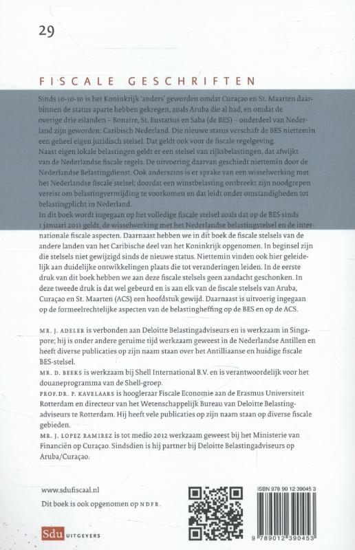 Achterkant van Het fiscale stelsel in het Caribisch koninkrijk