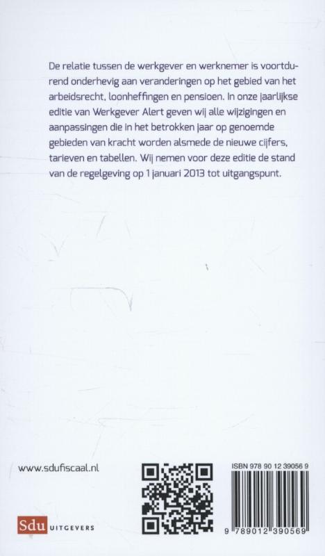 Achterkant van 2013