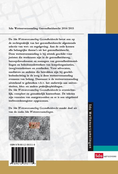 Achterkant van Gezondheidsrecht