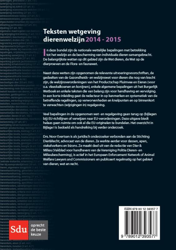 Achterkant van 2014 - 2015