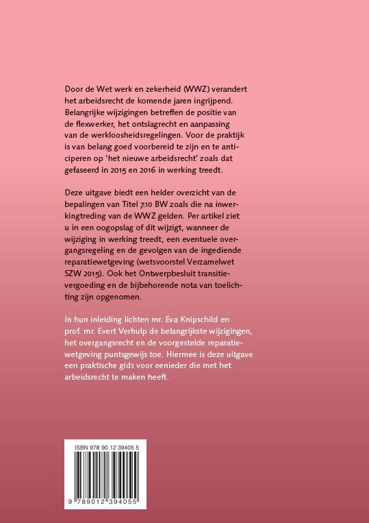 Achterkant van Wet werk en zekerheid