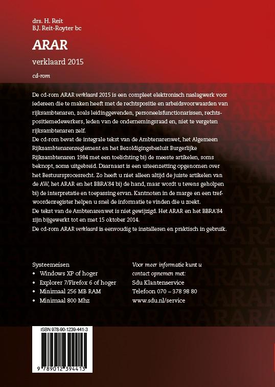 Achterkant van 2015