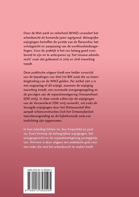 Achterkant van Wet werk en zekerheid