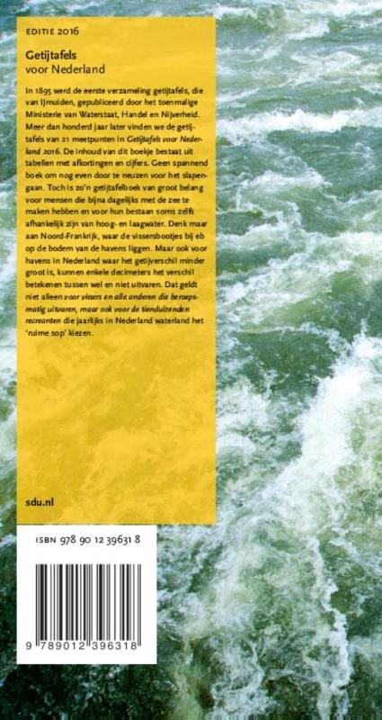 Achterkant van 2016