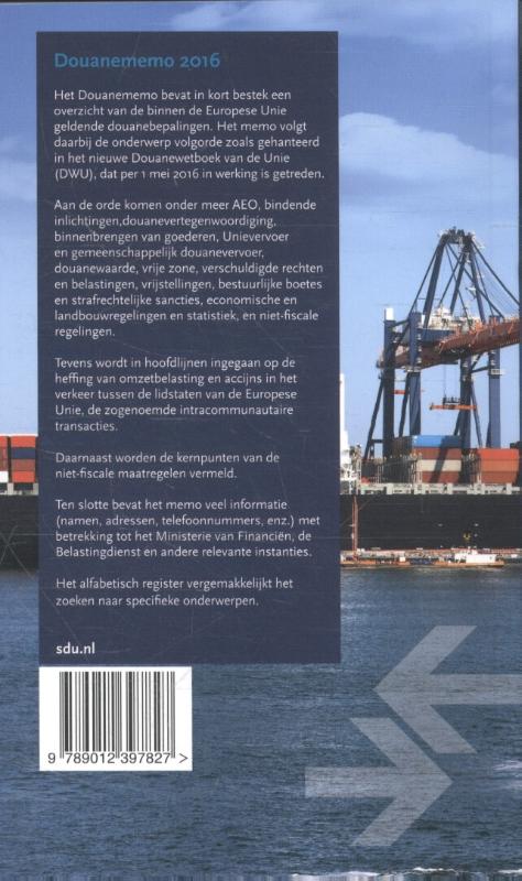 Achterkant van 2016
