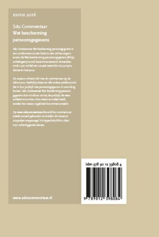 Achterkant van 2016