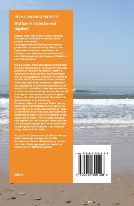 Achterkant van Het Nederlandse erfrecht