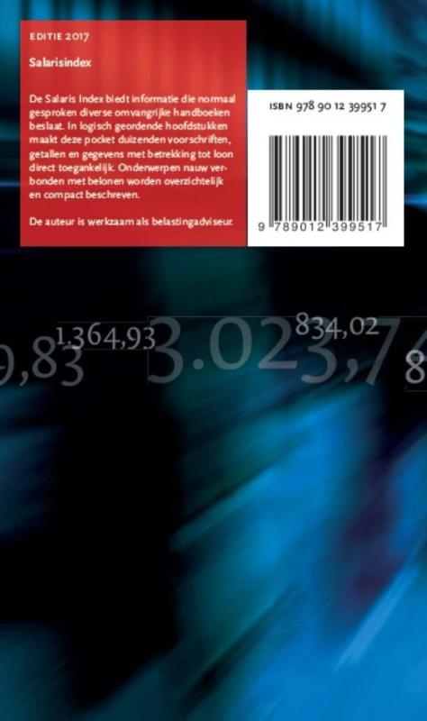 Achterkant van Salarisindex 2017