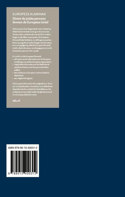 Achterkant van Tusseneditie 2017