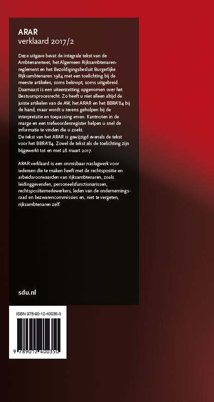 Achterkant van ARAR verklaard 2017-2