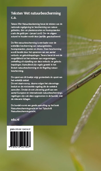 Achterkant van Editie 2018