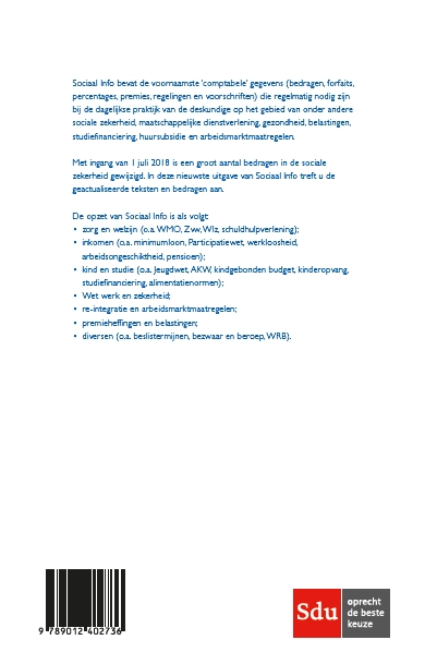 Achterkant van Juli 2018