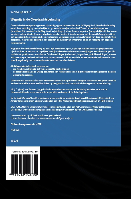 Achterkant van 2018