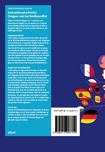 Achterkant van Internationaal Erfrecht / Omgaan met het familieconflict.
