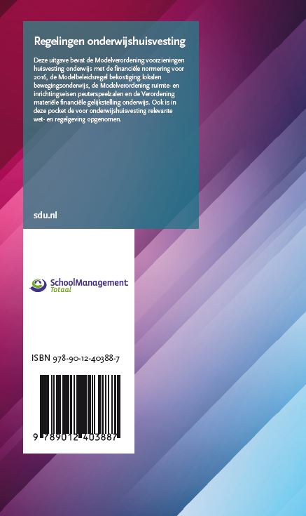Achterkant van Regelingen Onderwijshuisvesting