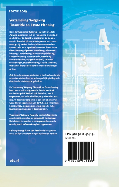 Achterkant van 2019