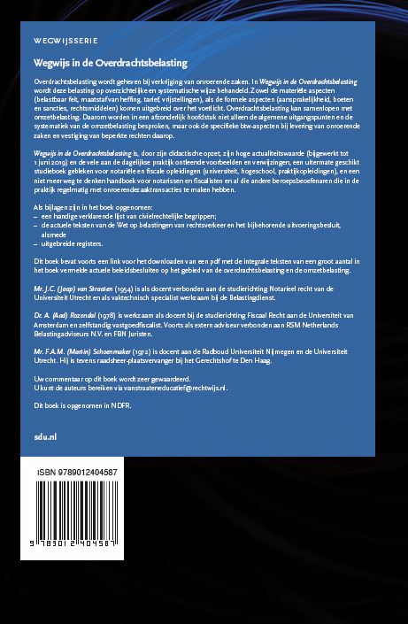 Achterkant van 2019