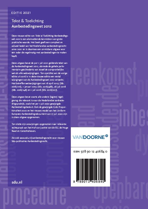 Achterkant van 2021