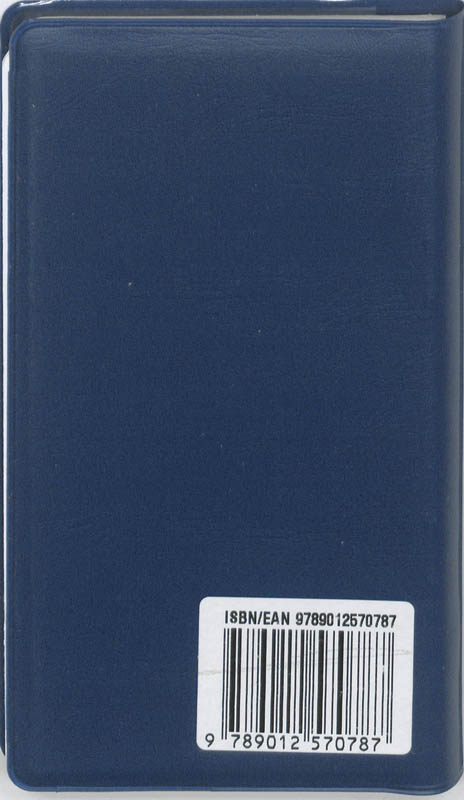 Achterkant van Beveiligingsagenda 2011