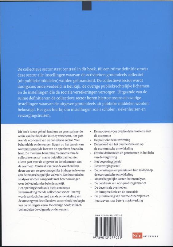 Achterkant van Toegang tot de collectieve sector