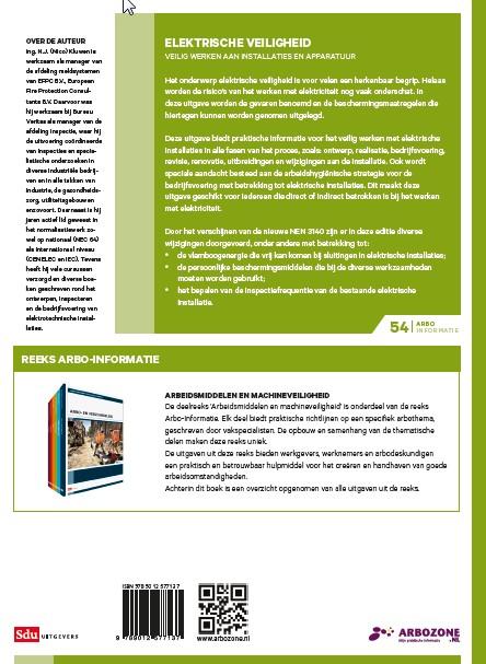 Achterkant van Elektrische veiligheid