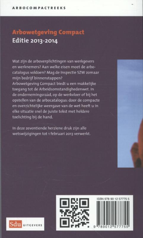 Achterkant van Editie 2013/2014