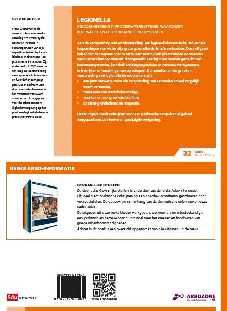 Achterkant van arbo, informatiebladen