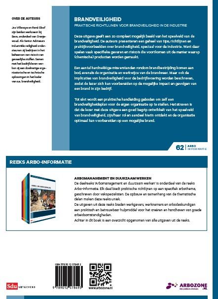 Achterkant van brandveiligheid