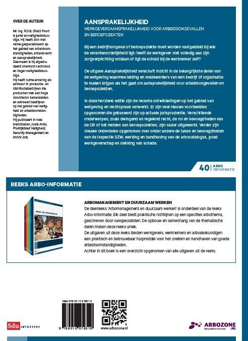 Achterkant van Aansprakelijkheid