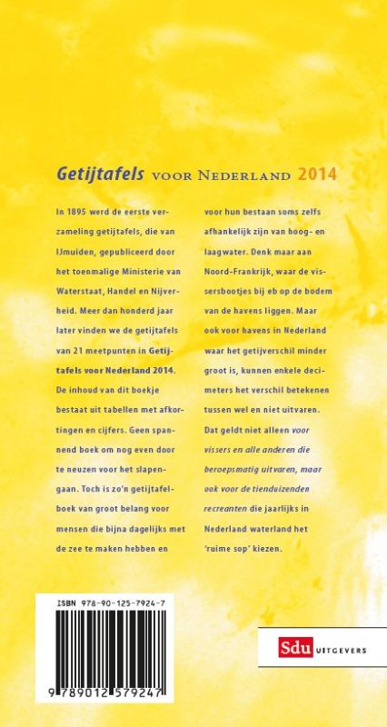 Achterkant van 2014