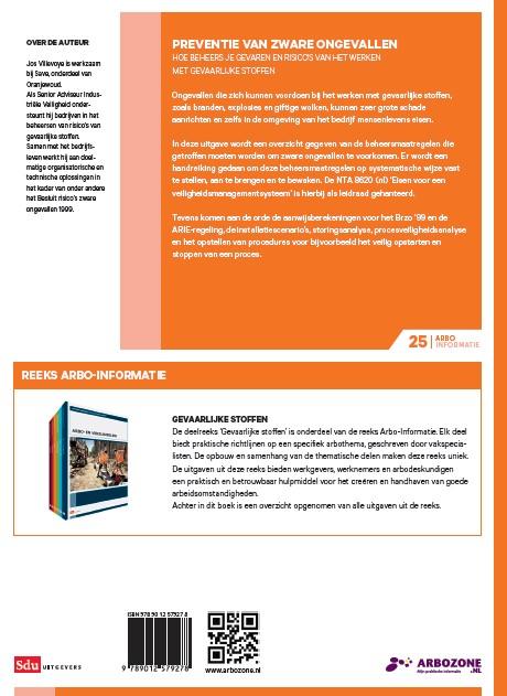 Achterkant van Preventie van zware ongevallen
