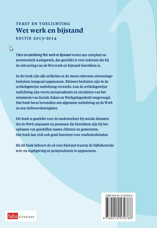 Achterkant van Wet werk en bijstand