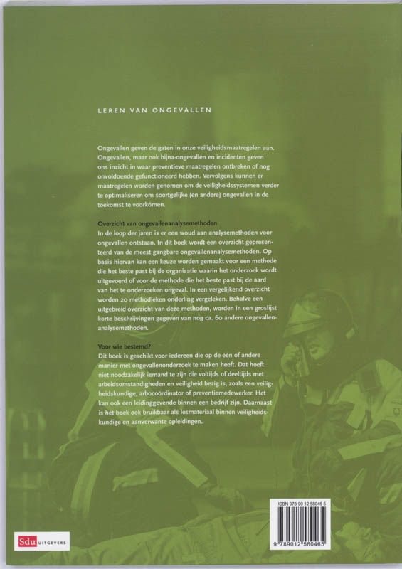 Achterkant van Leren van ongevallen