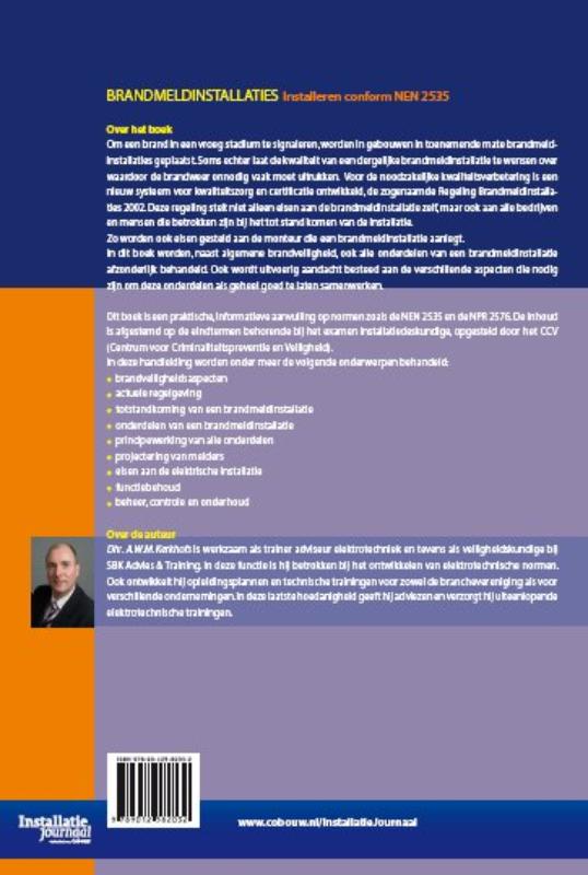 Achterkant van Brandmeldinstallaties