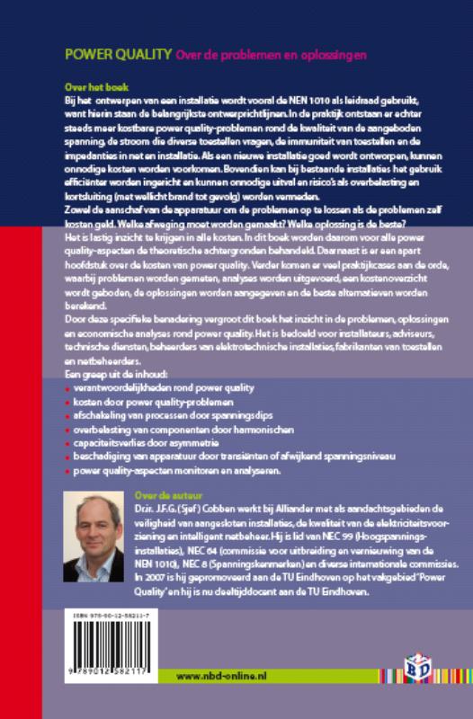 Achterkant van Power Quality