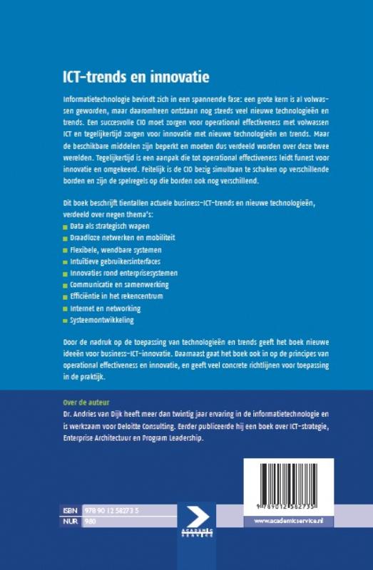 Achterkant van ICT Trends en innovatie