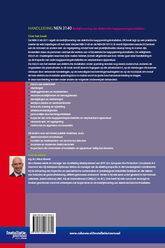 Achterkant van Handleiding NEN 3140