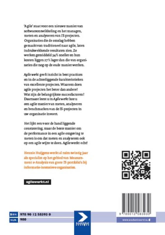 Achterkant van Agile werkt