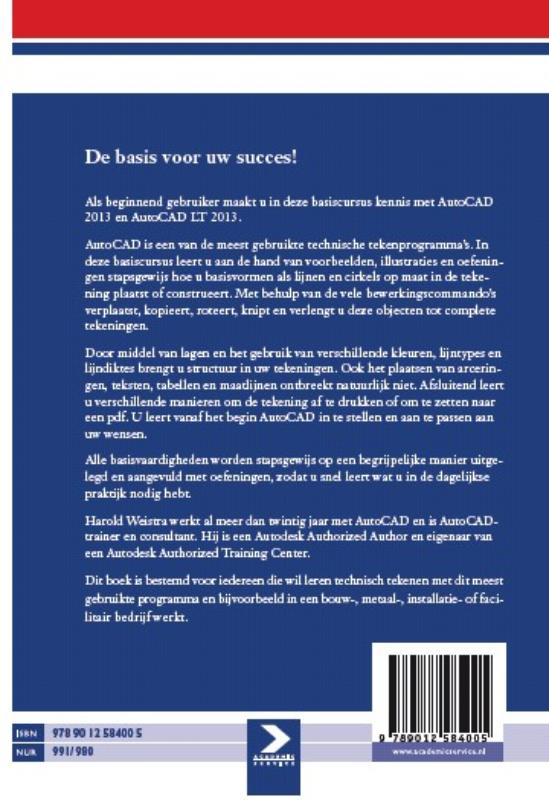 Achterkant van 2013