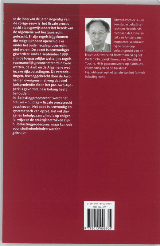Achterkant van Belastingprocesrecht