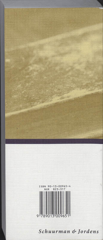 Achterkant van Archiefwet 1995