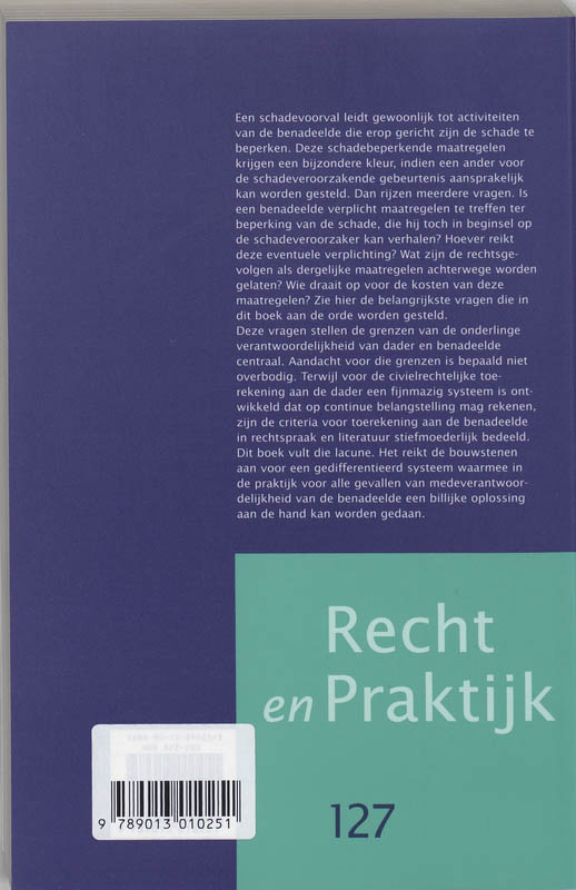 Achterkant van Schadebeperkingsplicht