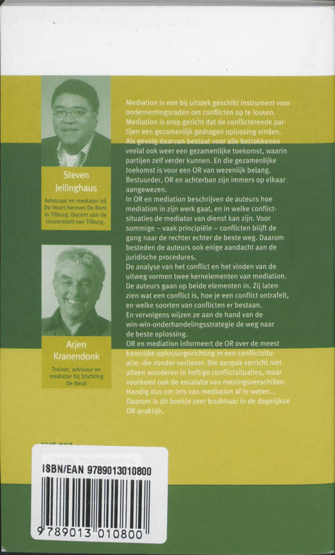 Achterkant van OR en Mediation