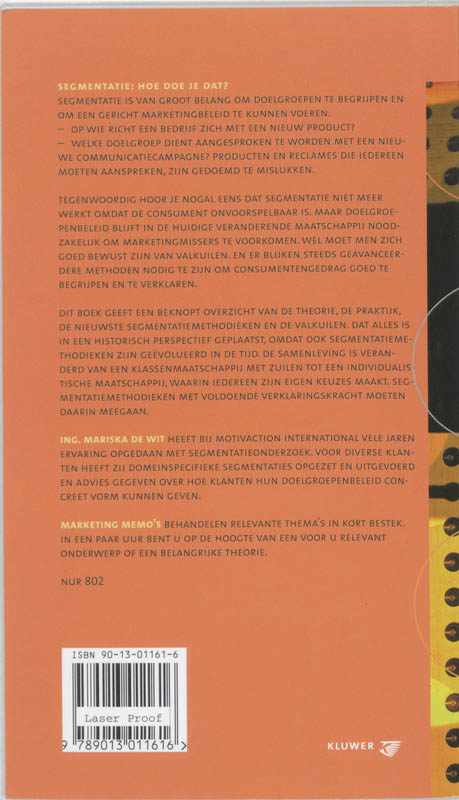 Achterkant van Segmentatie